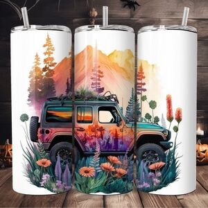 Handcrafted sublimation 20oz skinny tumbler